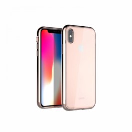 Uniq Hybrid iPhone X/XS 5.8″ Glacier Xtreme – Blush Gold