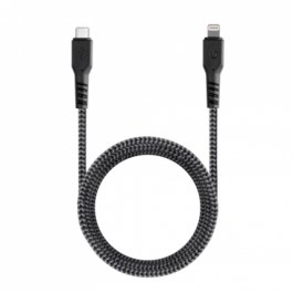 Fibratough USB-C to Lightining 3m Cable – Black