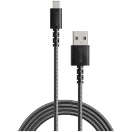 PowerLine Select+ USB-C to USB 2.0 Cable 6ft/1.8m – Black
