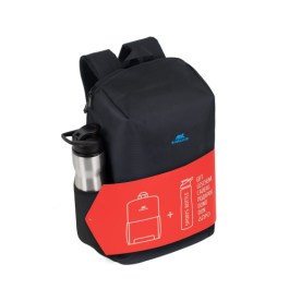 Regent BUNDLE 8068 black Full size Laptop backpack 15.6″ + Sports bottle