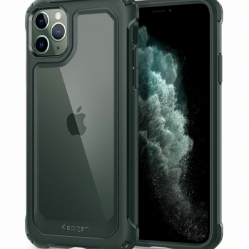 Spigen iPhone 11 Pro Max 6.5″ Case Gauntlet – Hunter Green
