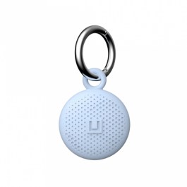 [ U ] Dot Keychain AirTag Case – Soft Blue