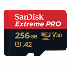 Sandisk Extreme Pro microSDXC 256GB 170MB/s 4K