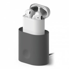 AirPods Charging Station [Dark Grey] – for AirPods 1 & 2