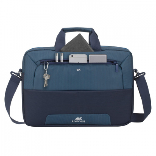 RIVACASE 7737 Steel Blue/Aquamarine Laptop bag 15.6″