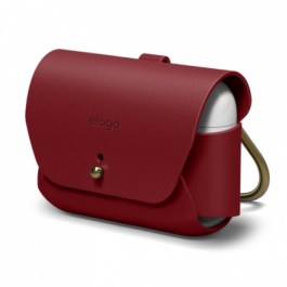 AirPods Pro Leather Case – Red