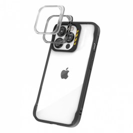 JTLEGEND iPhone 13 Pro Max 6.7″ Hybrid Cushion DX Case – Black