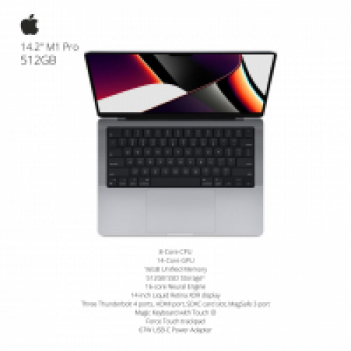 MacBook Pro 14.2″ 8-Core | 16GB | 512GB – Space Grey