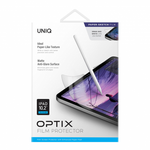 UNIQ OPTIX PAPER-SKETCH iPad 10.2″ FILM SCREEN PROTECTOR
