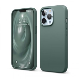 Elago Soft Silicone iPhone 13 Pro 6.1″ – Midnight Green