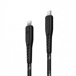 Energea NyloFlex Cable USB-C to Lightning C94 MFI 3m – Black