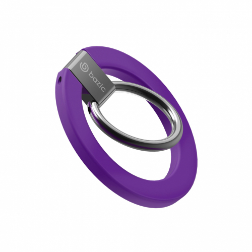 BaZic GoMag Grip MagSafe Compatible Magnetic Phone Grip – Purple