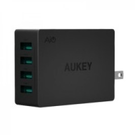 AUKEY 4-Port 40W Adaptive Charging USB Wall Charger PA-U36