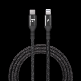 Momax Elite Link MFI USB-C to Lightning 220cm – Black