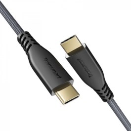 Tronsmart TCC01 Nylon Braided USB2.0 Type C to Type-C Sync & Charging 1.2m – Black