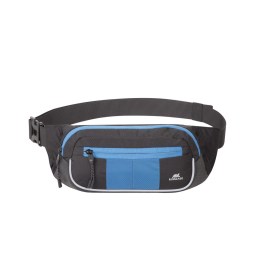 RIVACASE 5215 Black/Blue Waist Bag for Mobile Devices