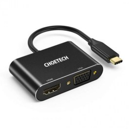Choetech 2 in 1 USB-C to HDMI and VGA Adapter