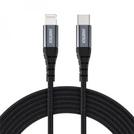 Choetech Nylon Braided MFI USB-C to Lightning Cable 1.2m – Black