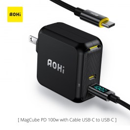 AOHi MagCube PD 100W Fast Charge – Black
