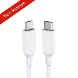 PowerLine III USB-C to USB-C 2.0 Cable 3ft – White
