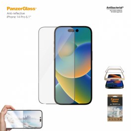 PanzerGlass Ultra Wide Fit [ Anti-Reflective ] iPhone 14 Pro 6.1″