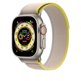 Apple Watch Ultra Titanium Case Yellow/Beige Trail Loop – 49mm [ Size M/L ]