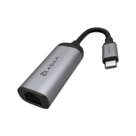 CASA e1 USB Type-C Male to Gigabit Ethernet Adapter – Gray