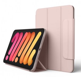 Elago Smart Folio Case with Clasp for iPad Mini 6 – Sand Pink