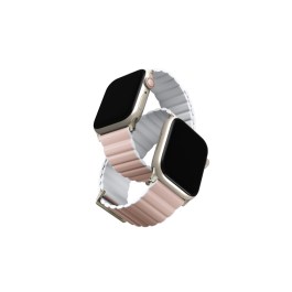 Uniq REVIX Premium Edition Reversible Magnetic Watch Strap 38/40/41mm – Blush Pink/White