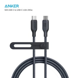 Anker 544 USB-C to USB-C Bio-Nylon 1.8m 240w – Black