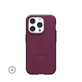 UAG Civilian MagSafe iPhone 15 Pro 6.1 – Bordeaux