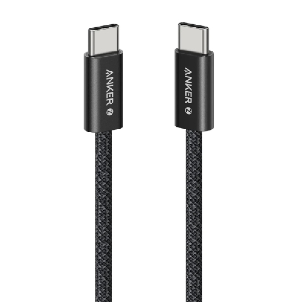 Anker Zolo USB C to USB C 240W Braided Fast Charging Cable 1.5m - Black