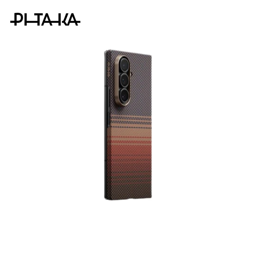 PITAKA Ulta-Slim Case Z Fold 7 Back Side Only - Sunset