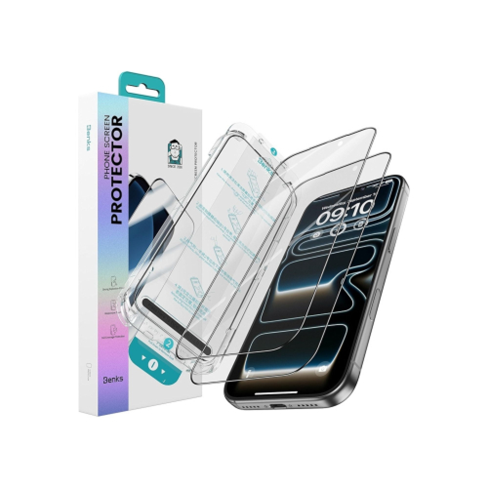 Benks JoyTouch Matte Scree Protector iPhone 17 Pro Max 6.9" 2pcs
