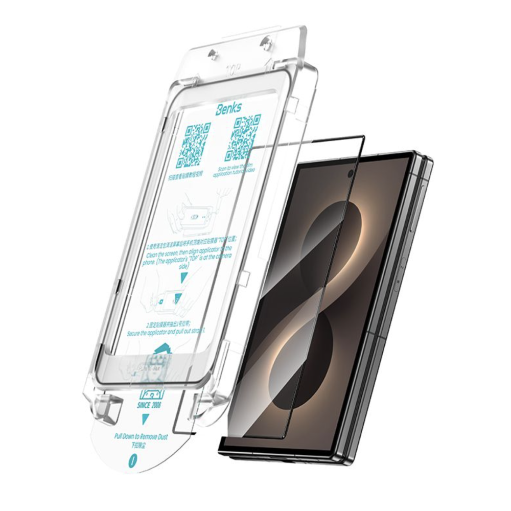 Benks OmniWarrior AR Screen Protector Case Friendly Fold 8