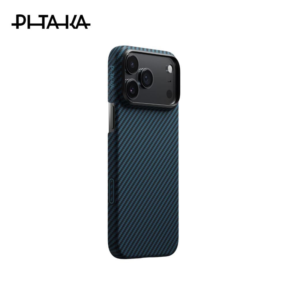 PITAKA Ultra-Slim Case iPhone 17 Pro Max 6.9" - Black/Blue
