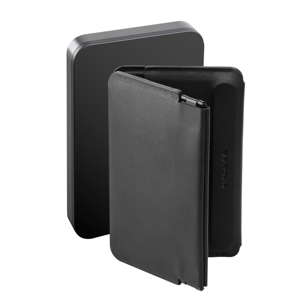 ENERGEA MAGWALLET CASH 10K, 10000MAH MAGPAC PLUS POWER BANK WITH MAGWALLET CASH - GUN/BLK