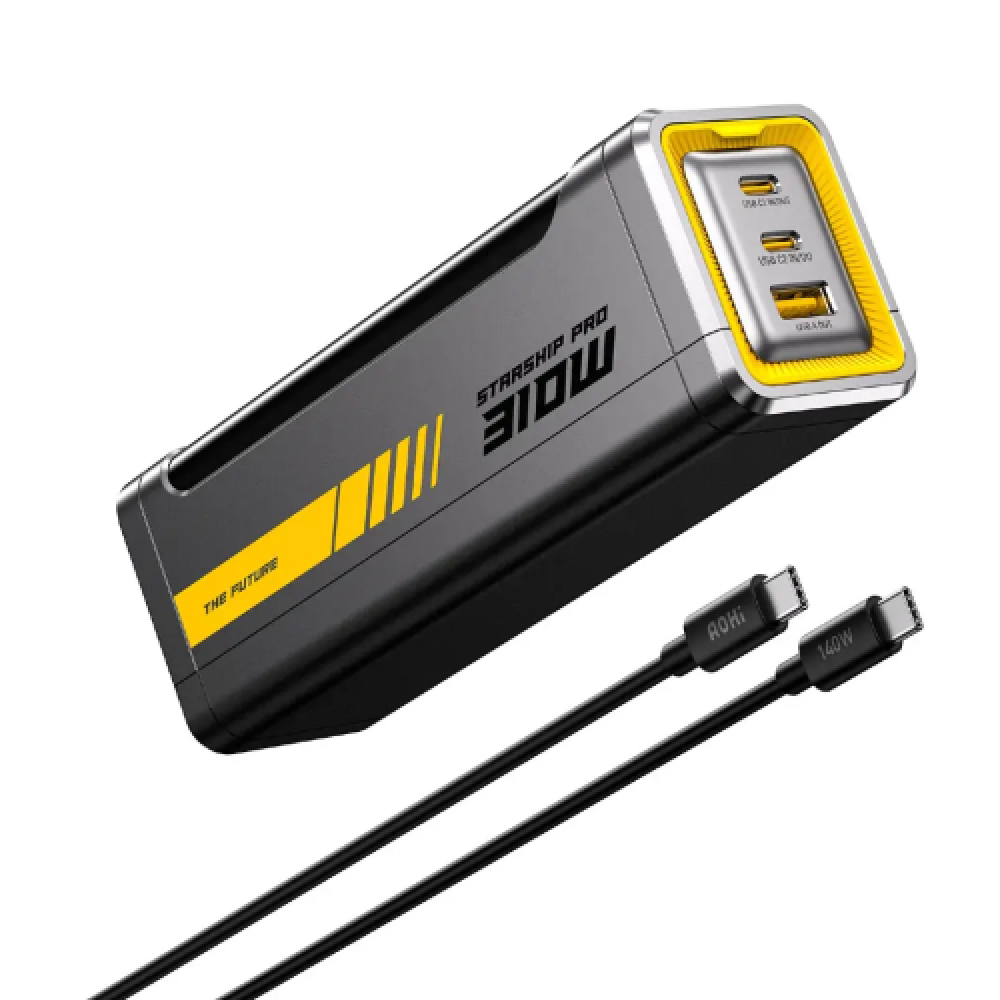 AOHI STARSHIP Pro 20000mAh 310w PD 3.1 Power Bank - Silver