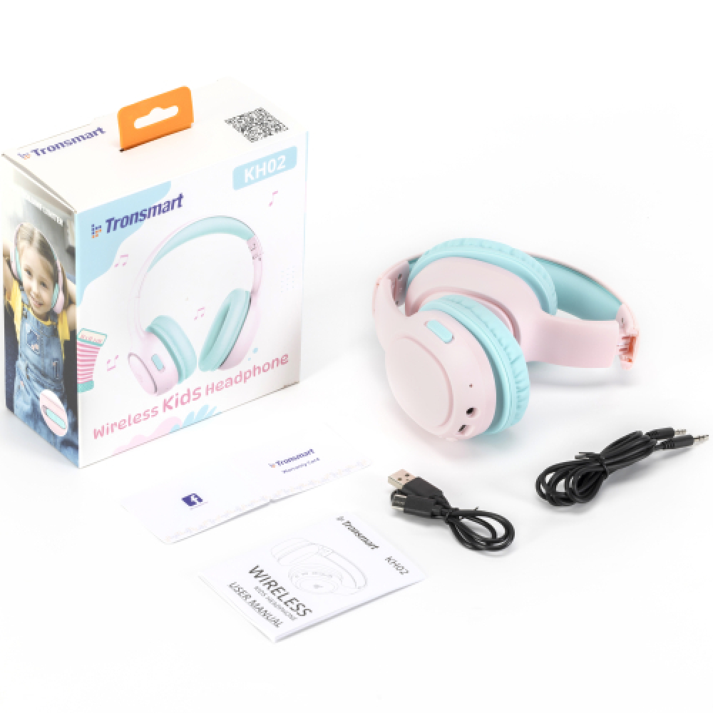 Tronsmart Kids Wireless Headphones KH02 - Pink