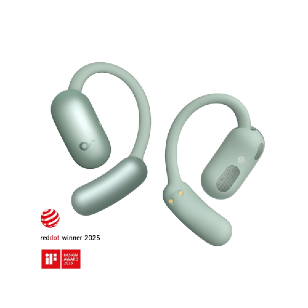 SoundCore AeroFit 2 Adjustable Open-Ear Wireless Earbuds - Green