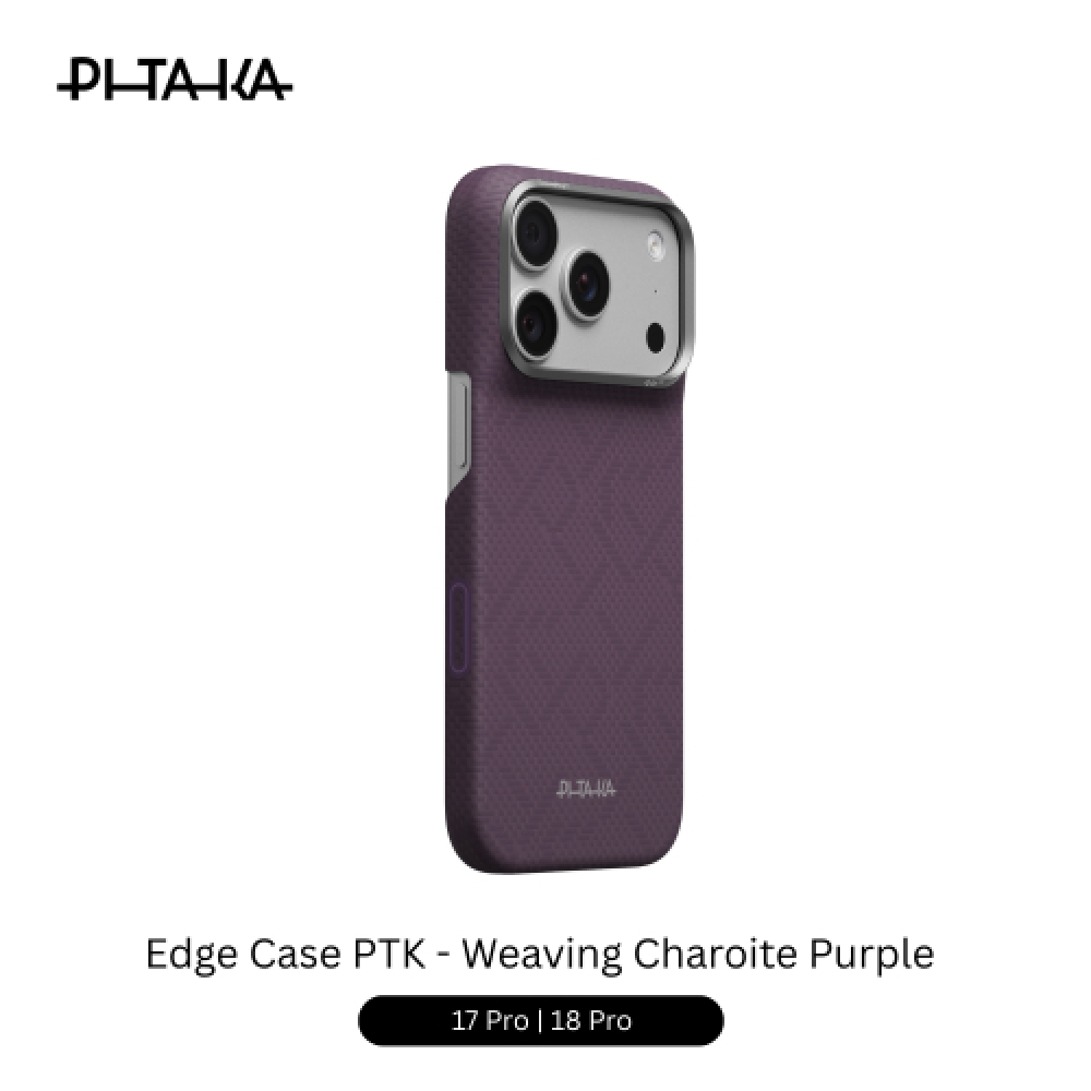 Pitaka Edge Case PTK 17/18 Pro 6.3" - Weaving Charoite Purple