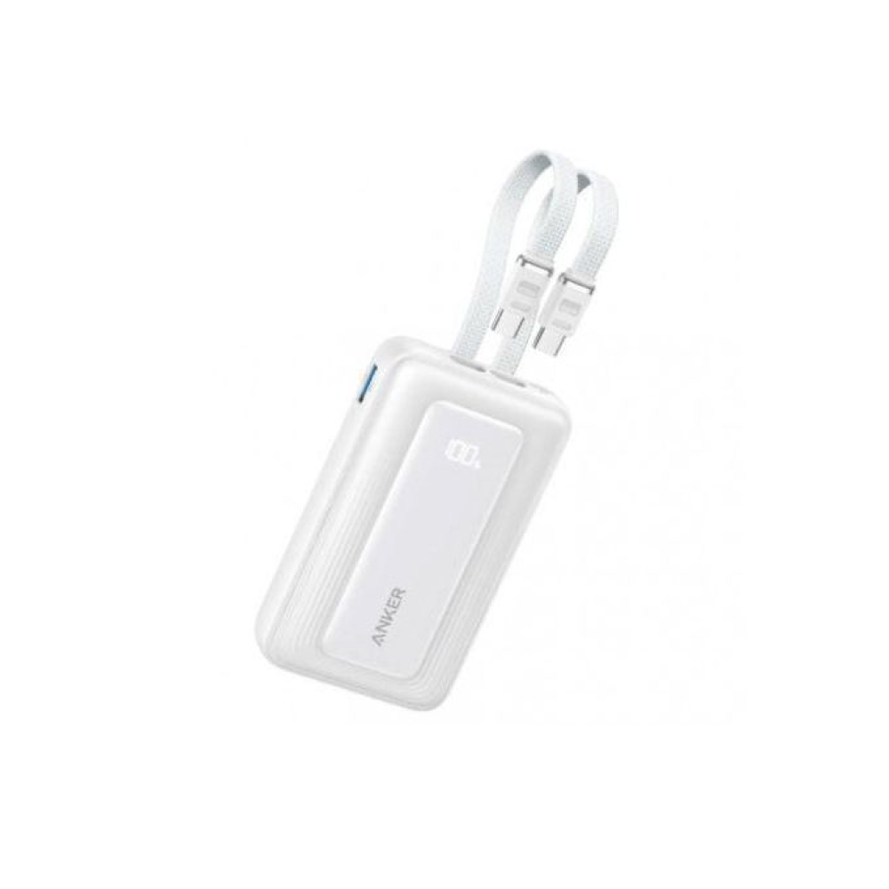 Anker Zolo Power Bank 10000mAh 35W Built-In Dual Type-C - White
