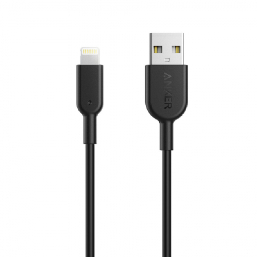 PowerLine II Lightning Cable 3ft Black