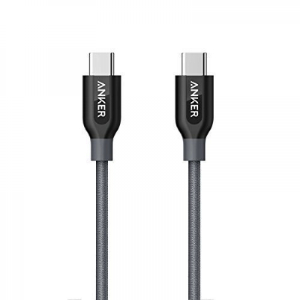 Powerline+ USB-C to USB-C 2.0 ( 3ft/0.9m ) Grey