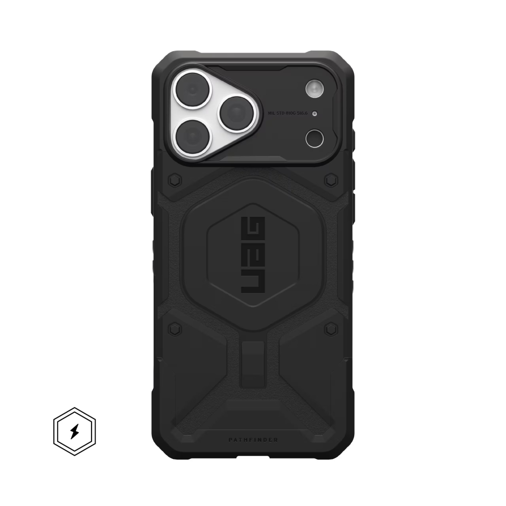 UAG Pathfinder MagSafe 17 Pro Max | 18 Pro Max - Black