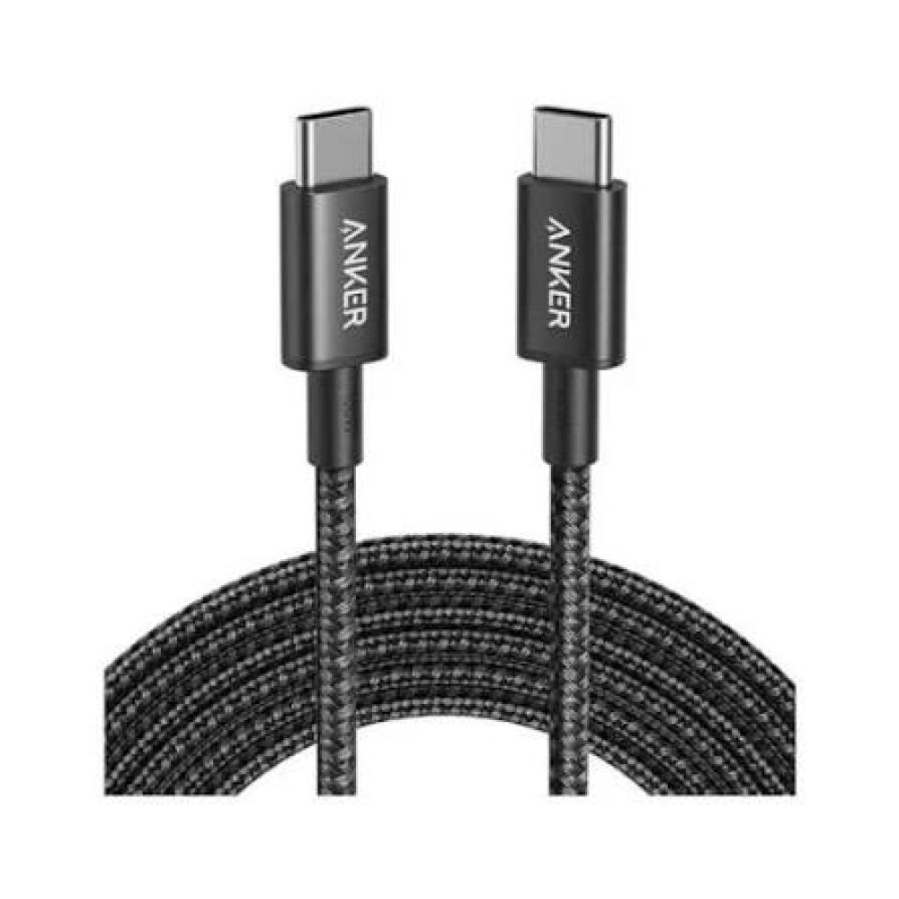 Anker USB-C to USB-C Nylon 1.8m 60w - Black