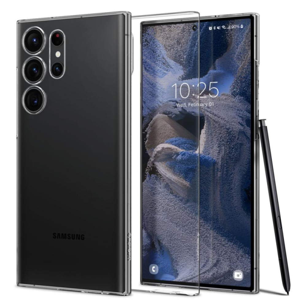 Spigen AirSkin S23 Ultra - Clear