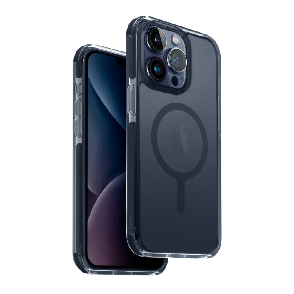 Uniq COMBAT MagClick iPhone 15 Pro 6.1 - Blue