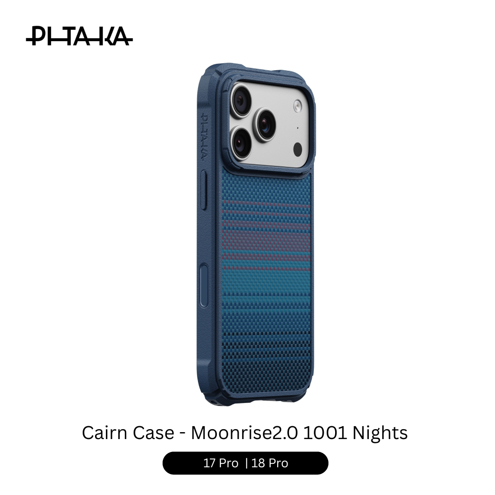 Pitaka Cairn Case 17/18 Pro 6.3" - Moonrise2.0 1001 Nights