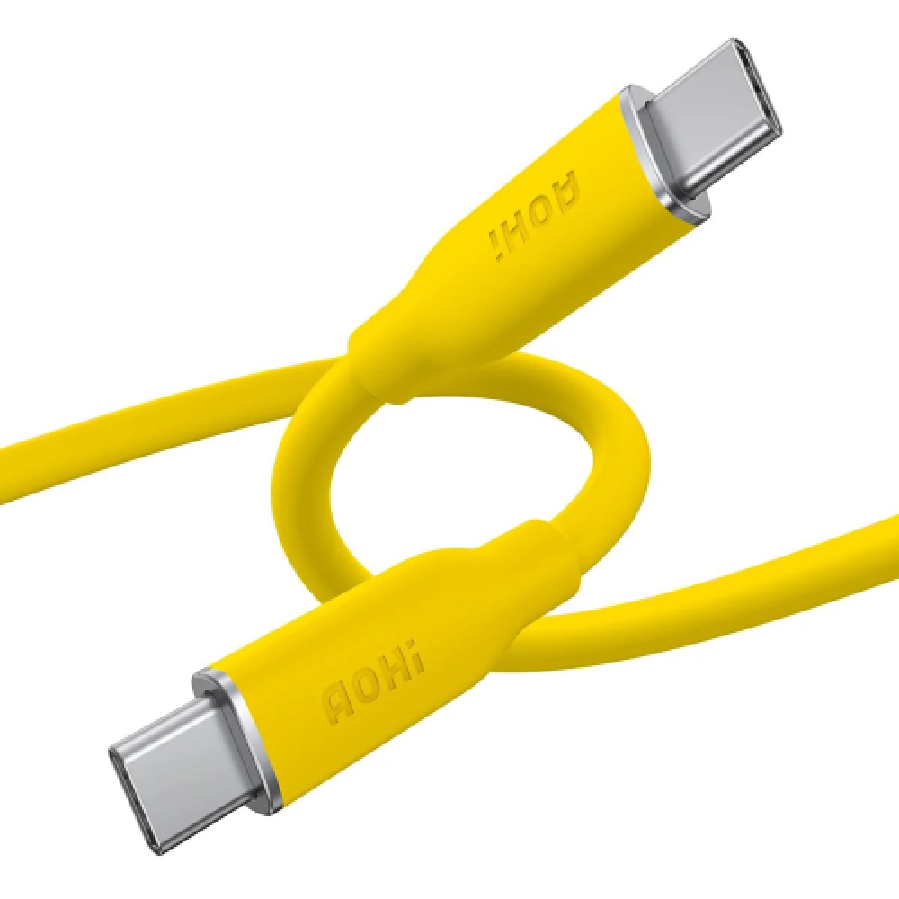 AOHI 140W PD 3.1 USB C to USB C Fast-Charging Silky Cable 1m/3.3ft
